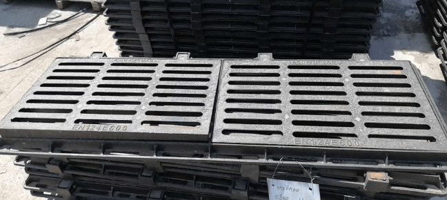 青龙球墨铸铁连体双篦展示