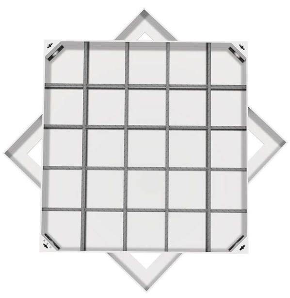 青龙不锈钢方井展示